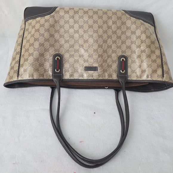 Auth Gucci Crystal Princy Tote Bag - Picture 8 of 12